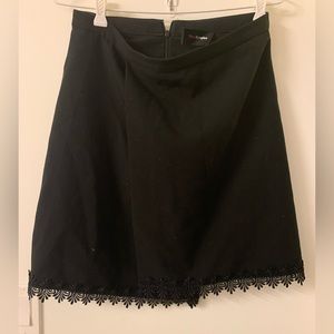 The Kooples Black Skirt Medium
